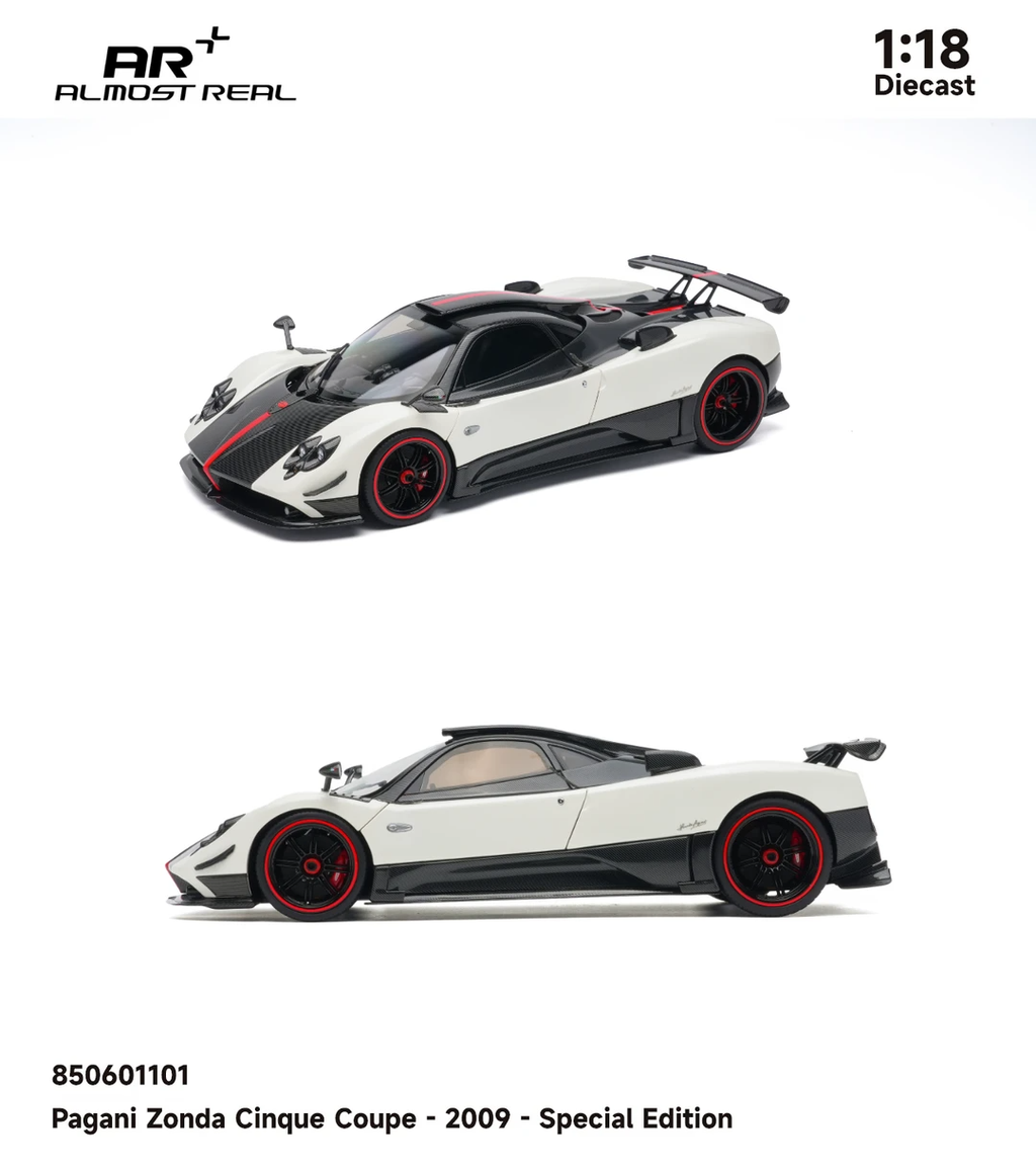 Almost Real 1:18 Pagani Zonda Cinque Coupe(Red Emblem)