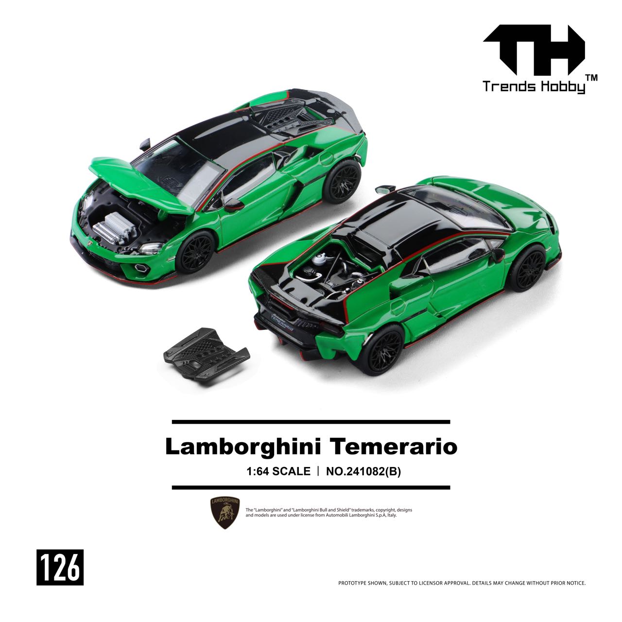 (Preorder)Trends Hobby 1/64 Lamborghini Temerario(A/B)