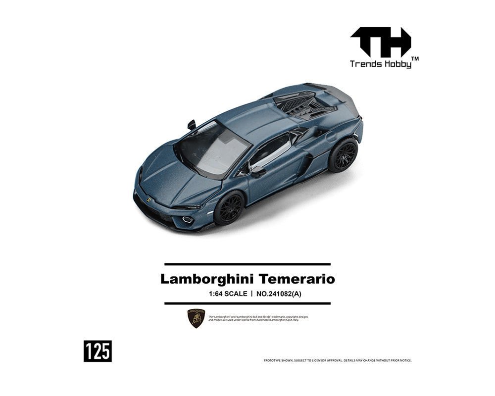 (Preorder)Trends Hobby 1/64 Lamborghini Temerario Matt Blue/Green 241082-A/B