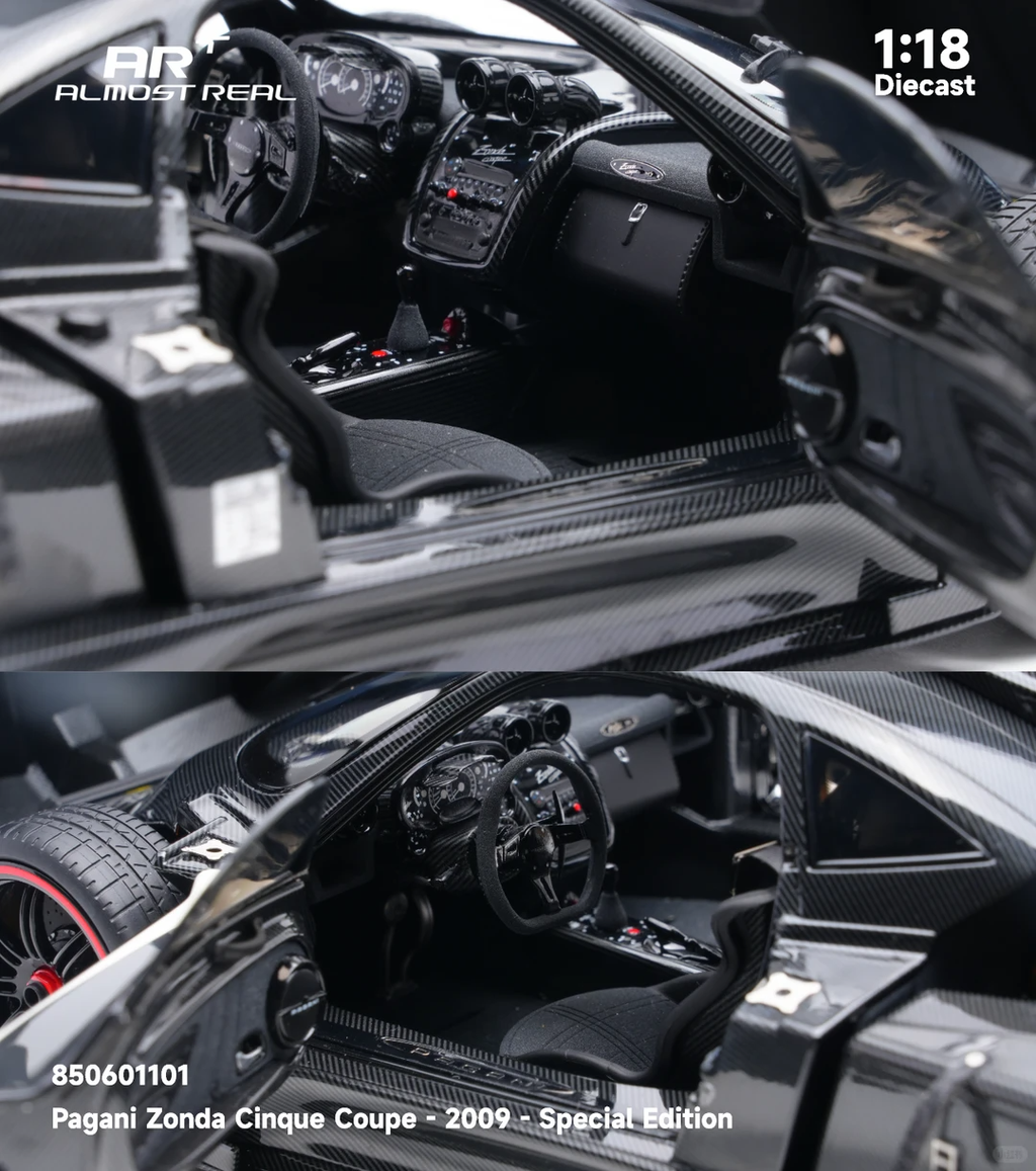 Almost Real 1:18 Pagani Zonda Cinque Coupe(Red Emblem)