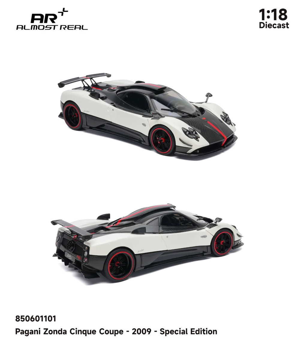 Almost Real 1:18 Pagani Zonda Cinque Coupe(Red Emblem)