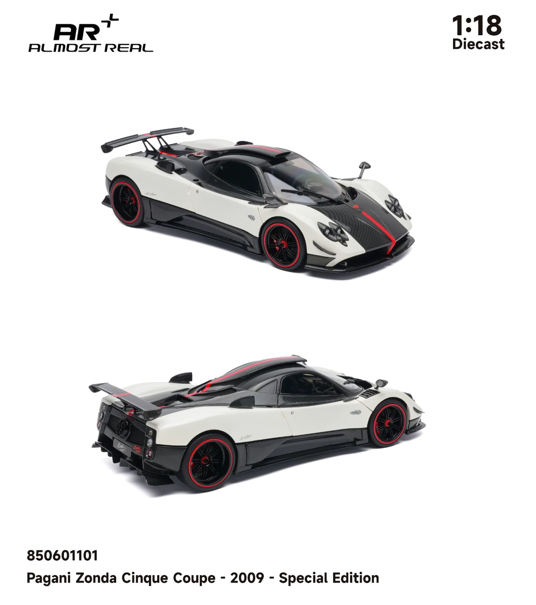 Almost Real 1:18 Pagani Zonda Cinque Coupe(Red Emblem)