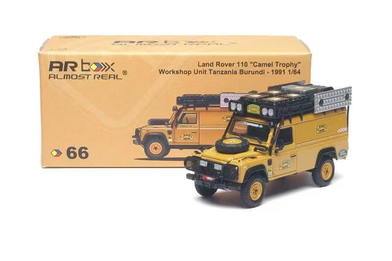 (Preorder) Almost Real 1:64 Land Rover 110 "Camel Trophy" Workshop Unit Tanzania Burundi - 1991