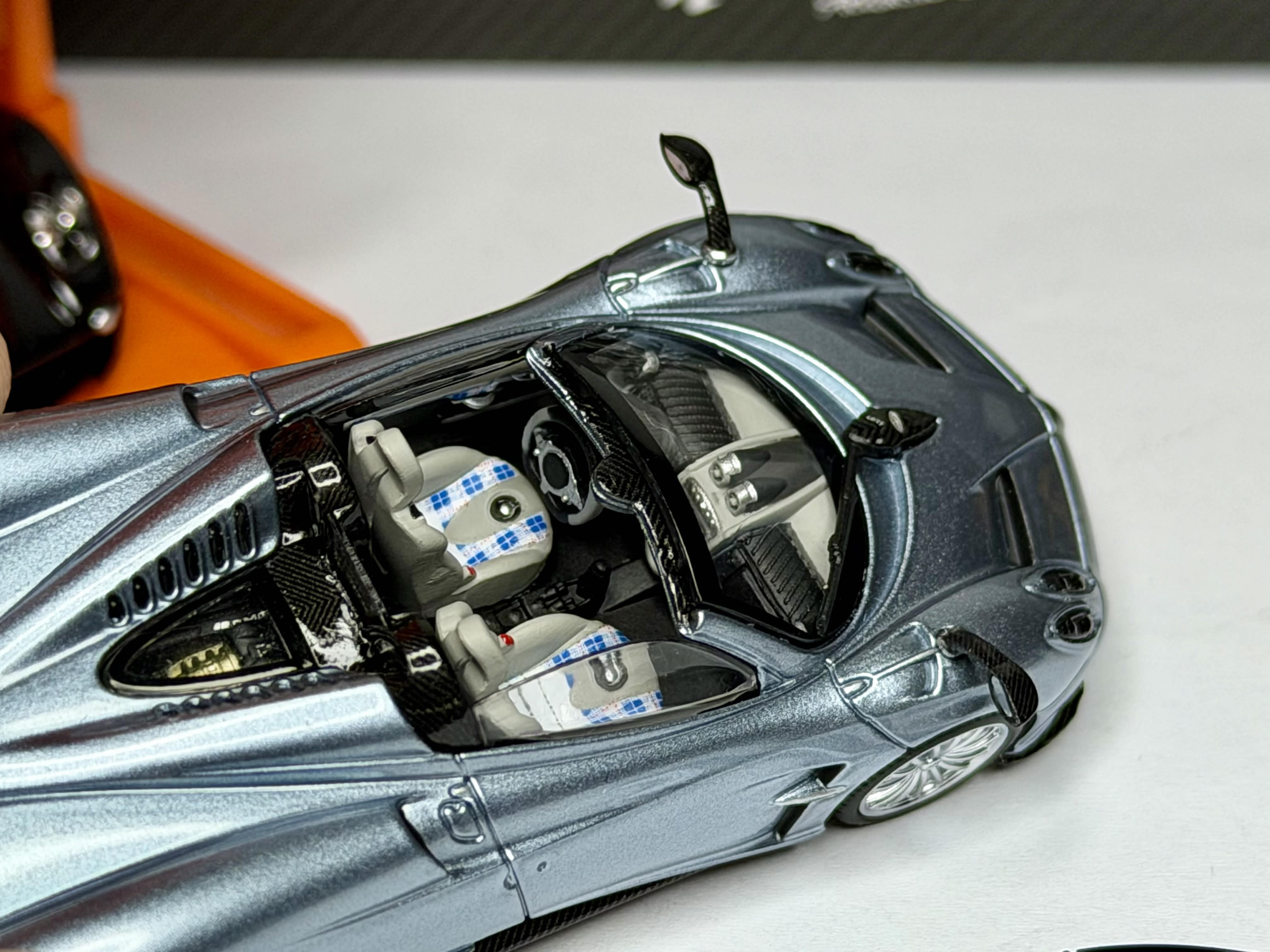 LCD 1:64 Pagani Huayra Roadster Ice Blue HEC 2026 Exclusive