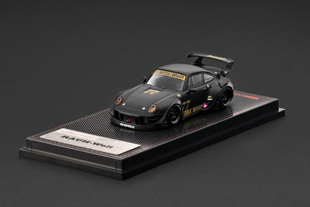 (Preorder) Ignition Model 1/64 RWB 993 Matte Black IG4212