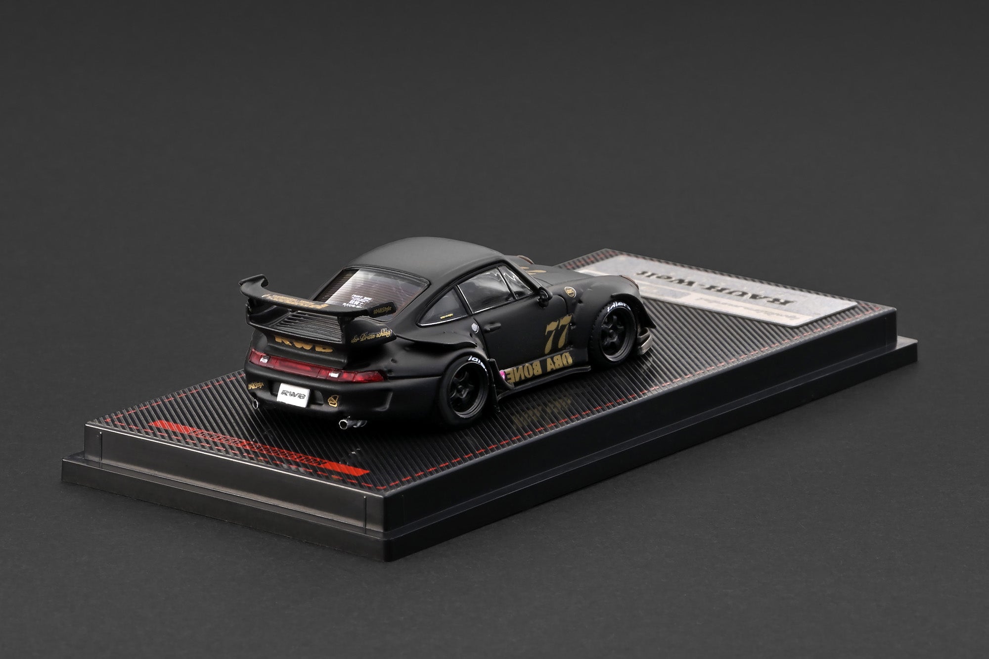 (Preorder) Ignition Model 1/64 RWB 993 Matte Black IG4212