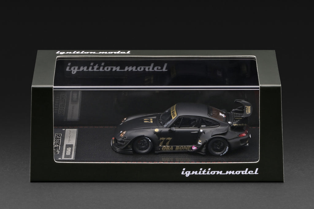 (Preorder) Ignition Model 1/64 RWB 993 Matte Black IG4212