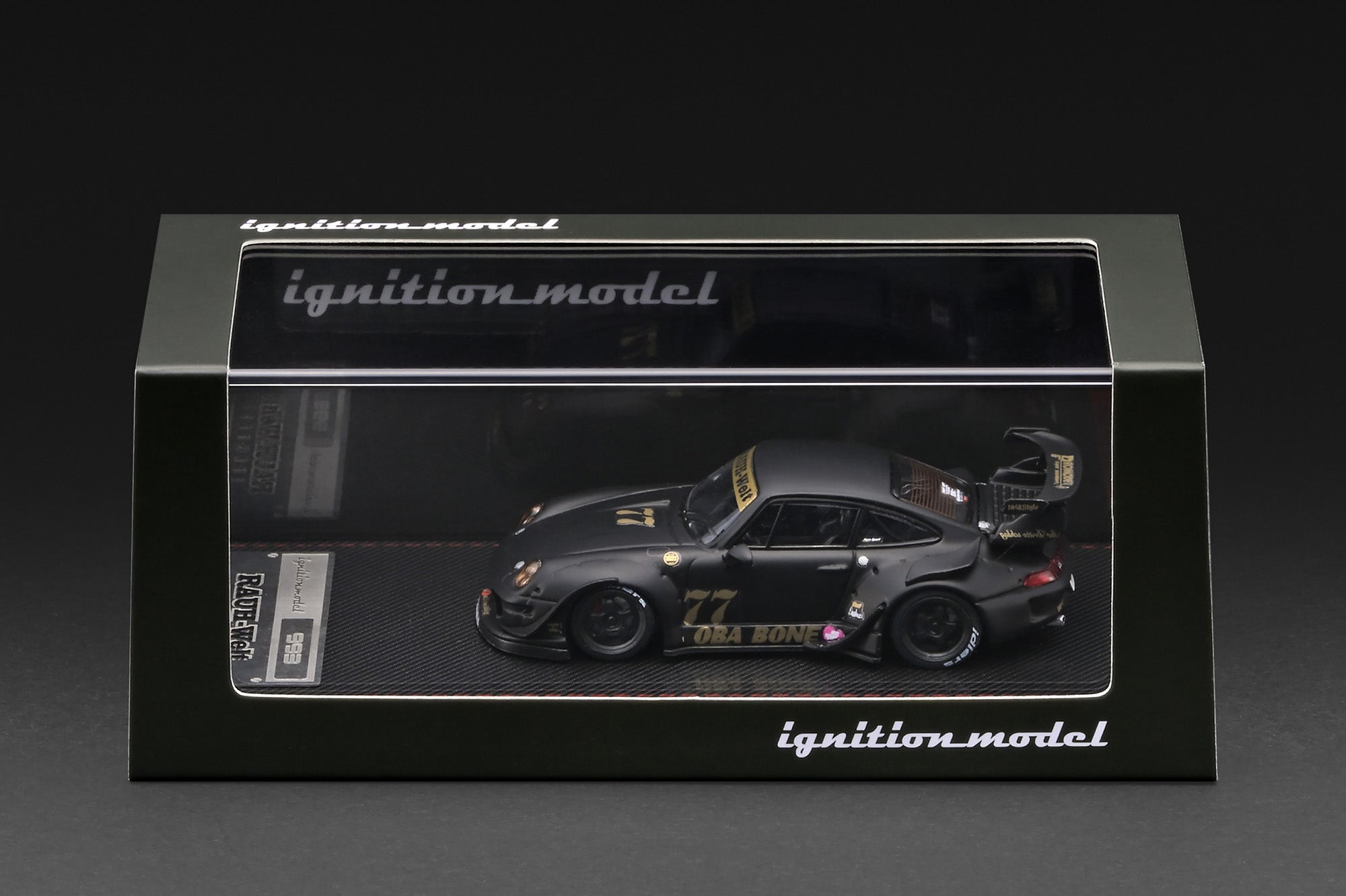 (Preorder) Ignition Model 1/64 RWB 993 Matte Black IG4212