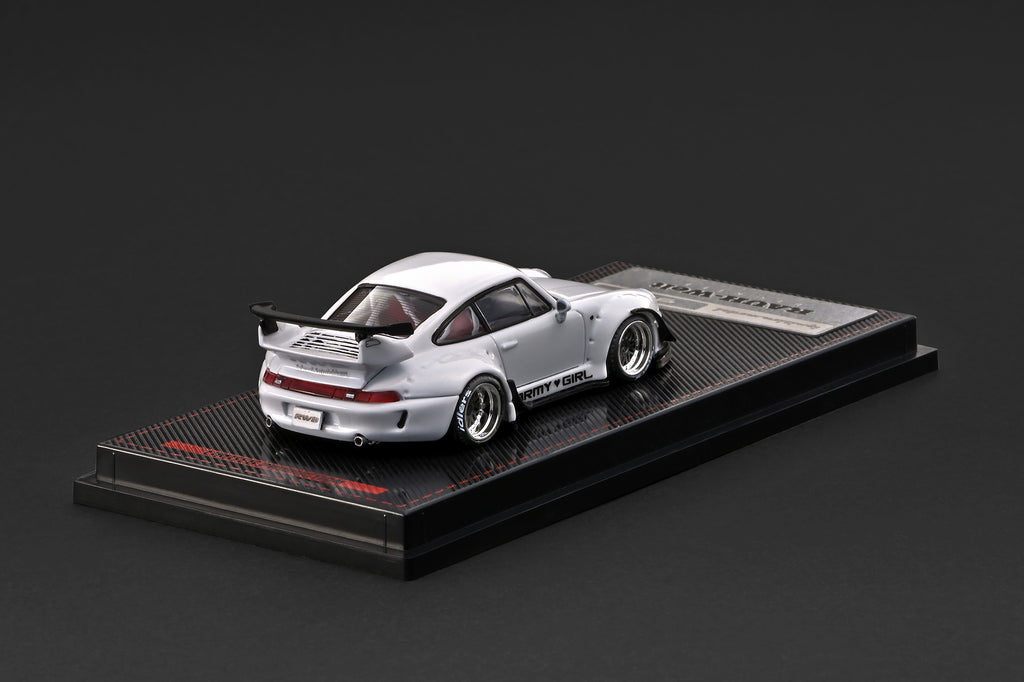 (Preorder) Ignition Model 1:64 Rauh-Welt Begriff RWB 993 – White Metallic