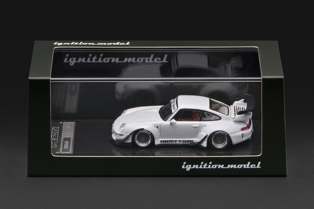 (Preorder) Ignition Model 1:64 Rauh-Welt Begriff RWB 993 – White Metallic