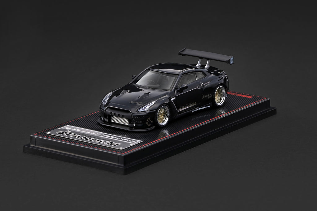 (Preorder) Ignition Model 1/64 PANDEM R35 GT-R Black Metallic IG4277
