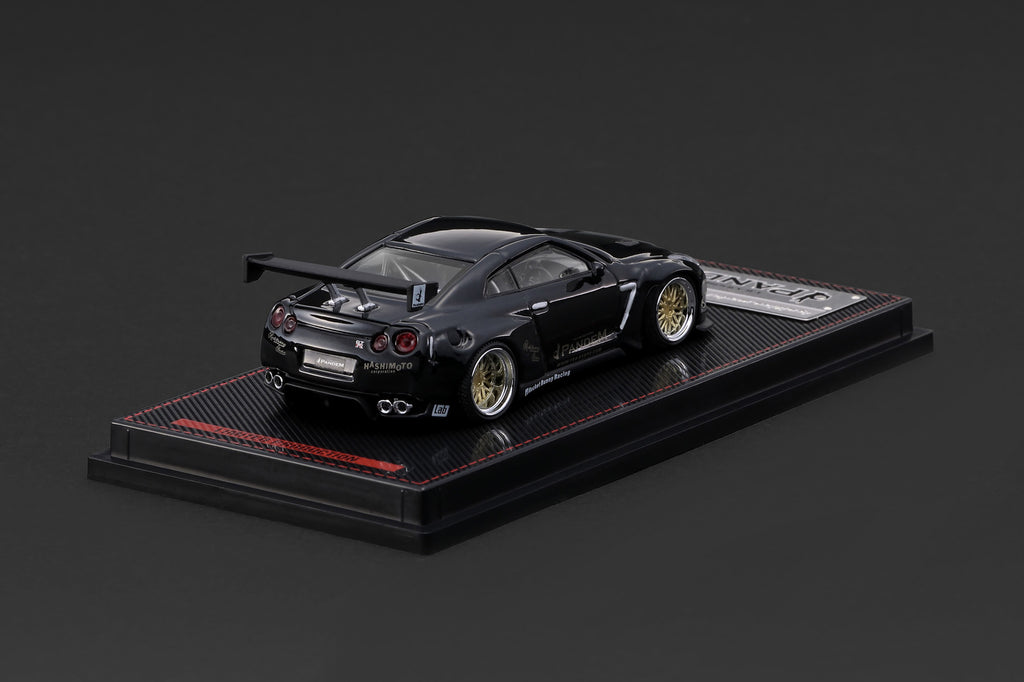 (Preorder) Ignition Model 1/64 PANDEM R35 GT-R Black Metallic IG4277