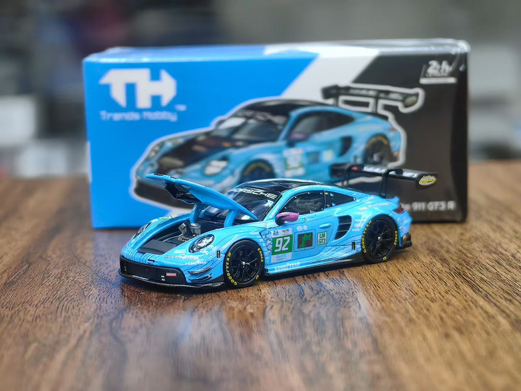 (Preorder)Trends Hobby 1/64 Porsche 911 GT3 R – 2025 Le Mans 24H LMGT3 Winner #92 241084(H)