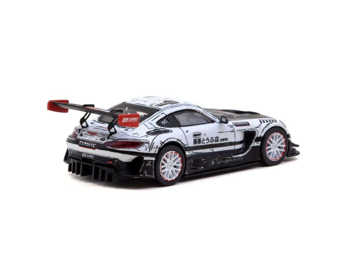 Tarmac Works 1:64 Mercedes AMG GT3 Initial D Comic Livery Shanghai CTE Exclusive