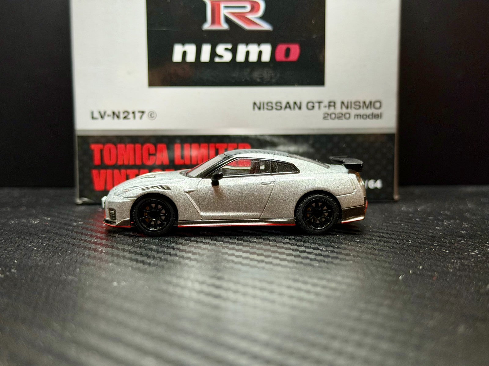 Tomica Limited Vintage 1/64 Nissan GT-R Nismo 2020 Silver N217C US Seller