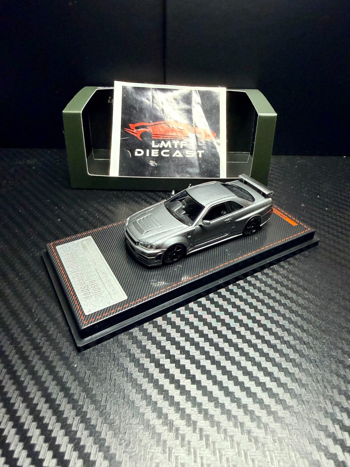 Ignition Model 1/64  Nissan Skyline GT-R Nismo R34 - Omori Factory CRS  IG3881