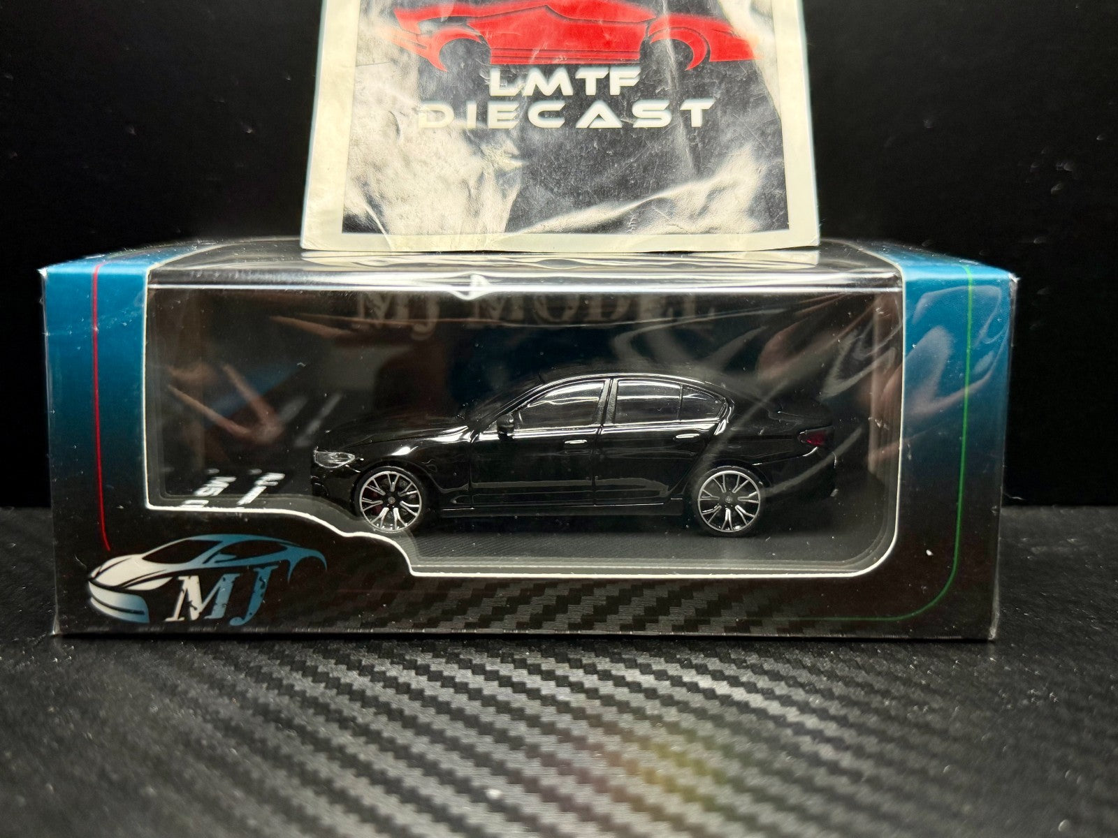 MJ Model 1/64 BMW M5 Comp F90(White/Silver/Black) Diecast Model US Seller