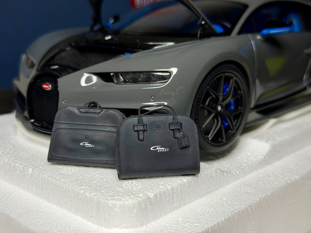 AUTOart 1:18 Bugatti Chiron Sport Jet Grey Mint Condition Rare