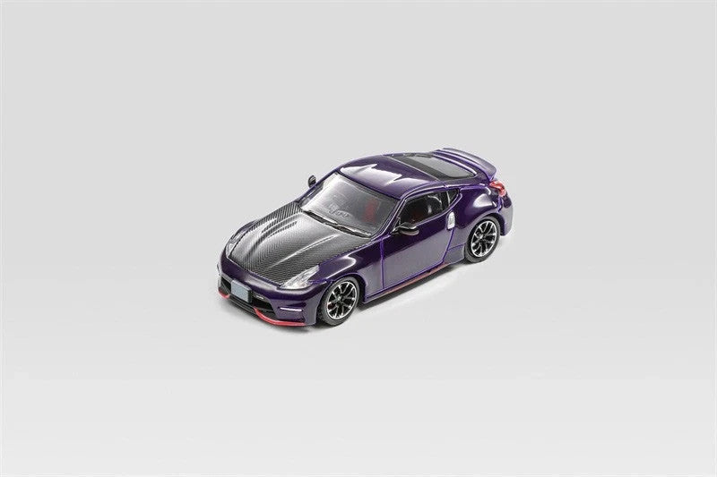 Fuji Model 1/64 Nissan Fairlady 370Z Nismo Diecast (Purple/Black)