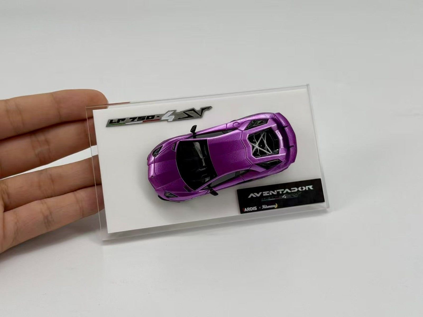Tradis 1/64 Lamborghini Aventador SV Viola 30th Dealer Exclusive Limited 99pcs