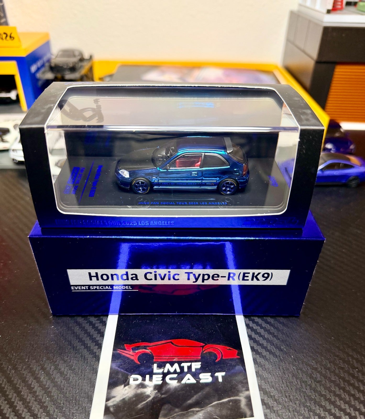 Inno64 1/64 Honda Civic Type R(Ek9) Los Angeles 2025 Exclusive Signed IN HAND