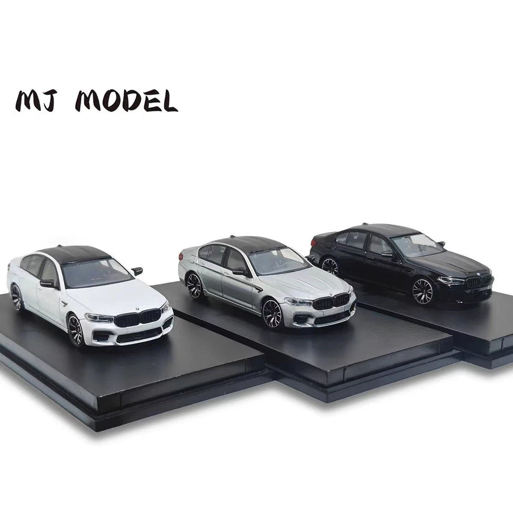 MJ Model 1/64 BMW M5 Comp F90(White/Silver/Black) Diecast Model US Seller