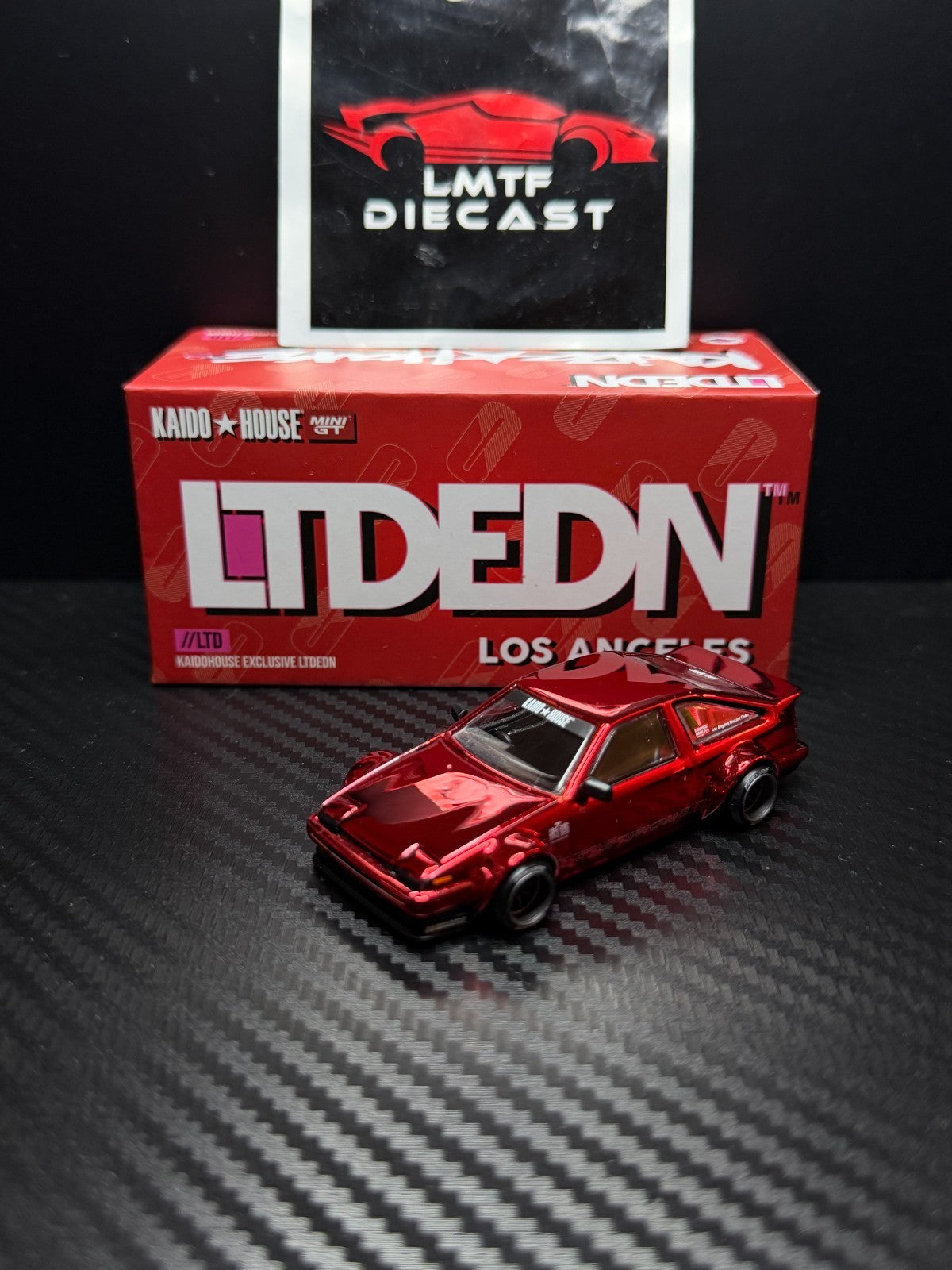 Kaido House 1/64 Toyota AE86 Sprinter Trueno 525 Spec 2025 Los Angeles Opened
