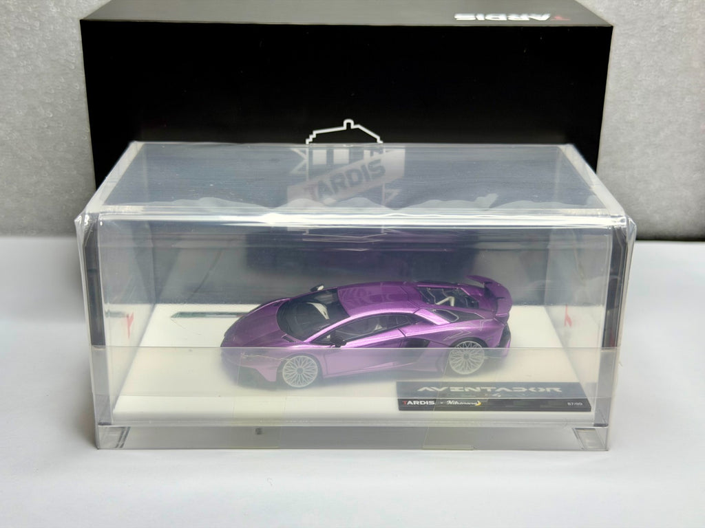 Tradis 1/64 Lamborghini Aventador SV Viola 30th Dealer Exclusive Limited 99pcs