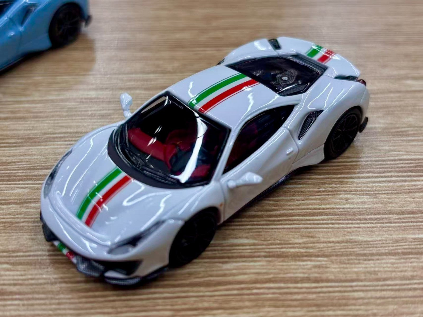 Fuelme TOC 1/64 Ferrari 488 Pista(Viola/Blu/Silver/White) Diecast US Seller