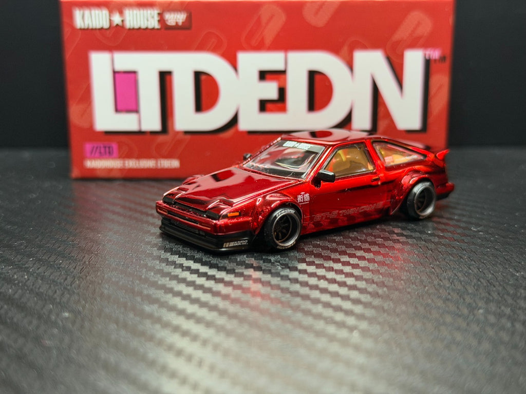 Kaido House 1/64 Toyota AE86 Sprinter Trueno 525 Spec 2025 Los Angeles Opened