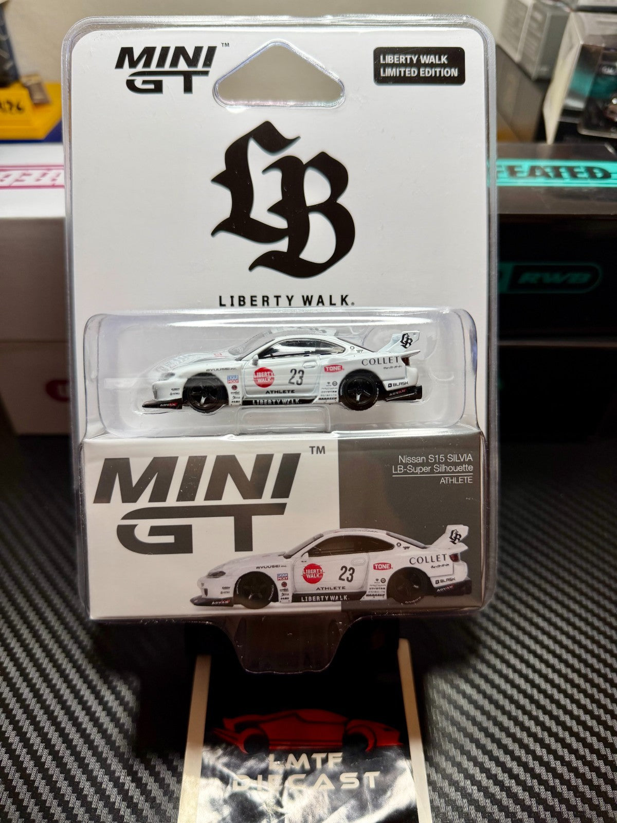 Mini GT 1:64 Nissan LB-Super Silhouette S15 SILVIA ATHLETE LB Blister #1054