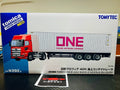 Tomica Limited Vintage Hino Profia Red + ONE 40ft Container Trailer US Seller