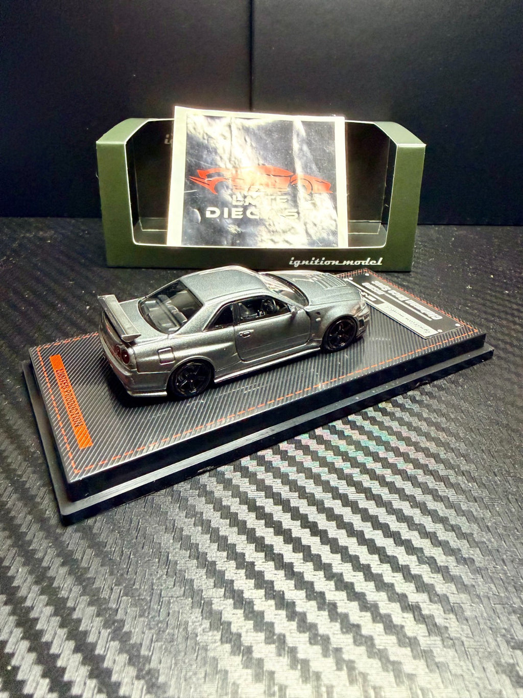 Ignition Model 1/64  Nissan Skyline GT-R Nismo R34 - Omori Factory CRS  IG3881