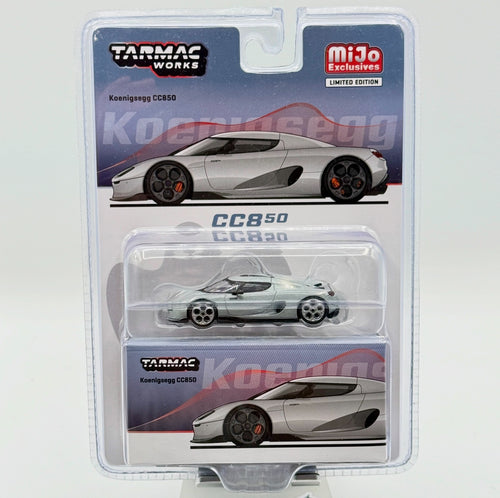 CHASE ! Tarmac Works 1:64 Koenigsegg CC850 Silver Silver – Global64 For Sale