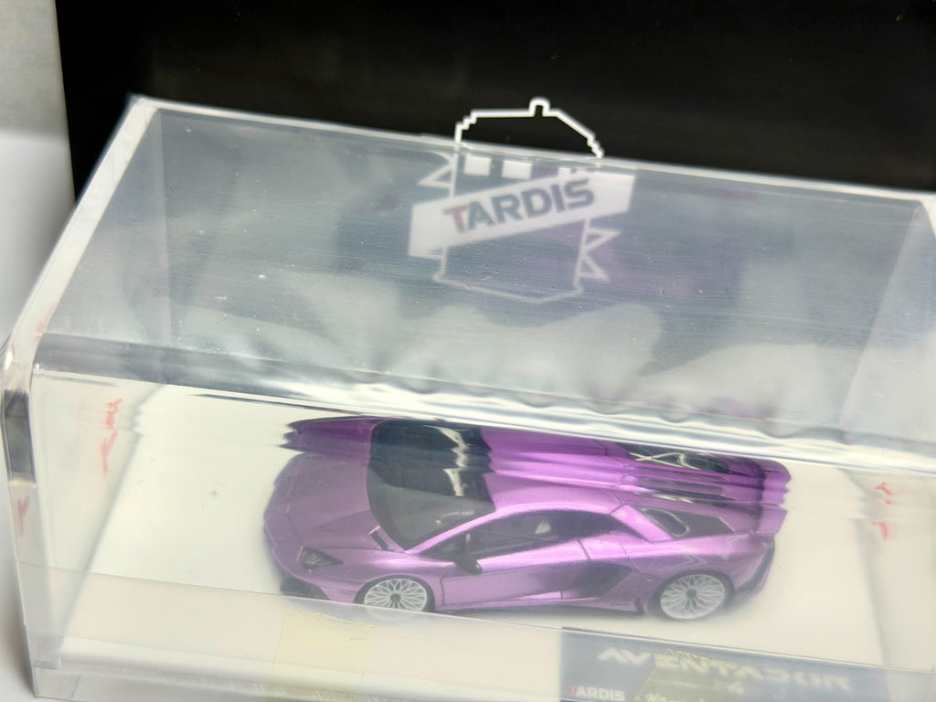Tradis 1/64 Lamborghini Aventador SV Viola 30th Dealer Exclusive Limited 99pcs
