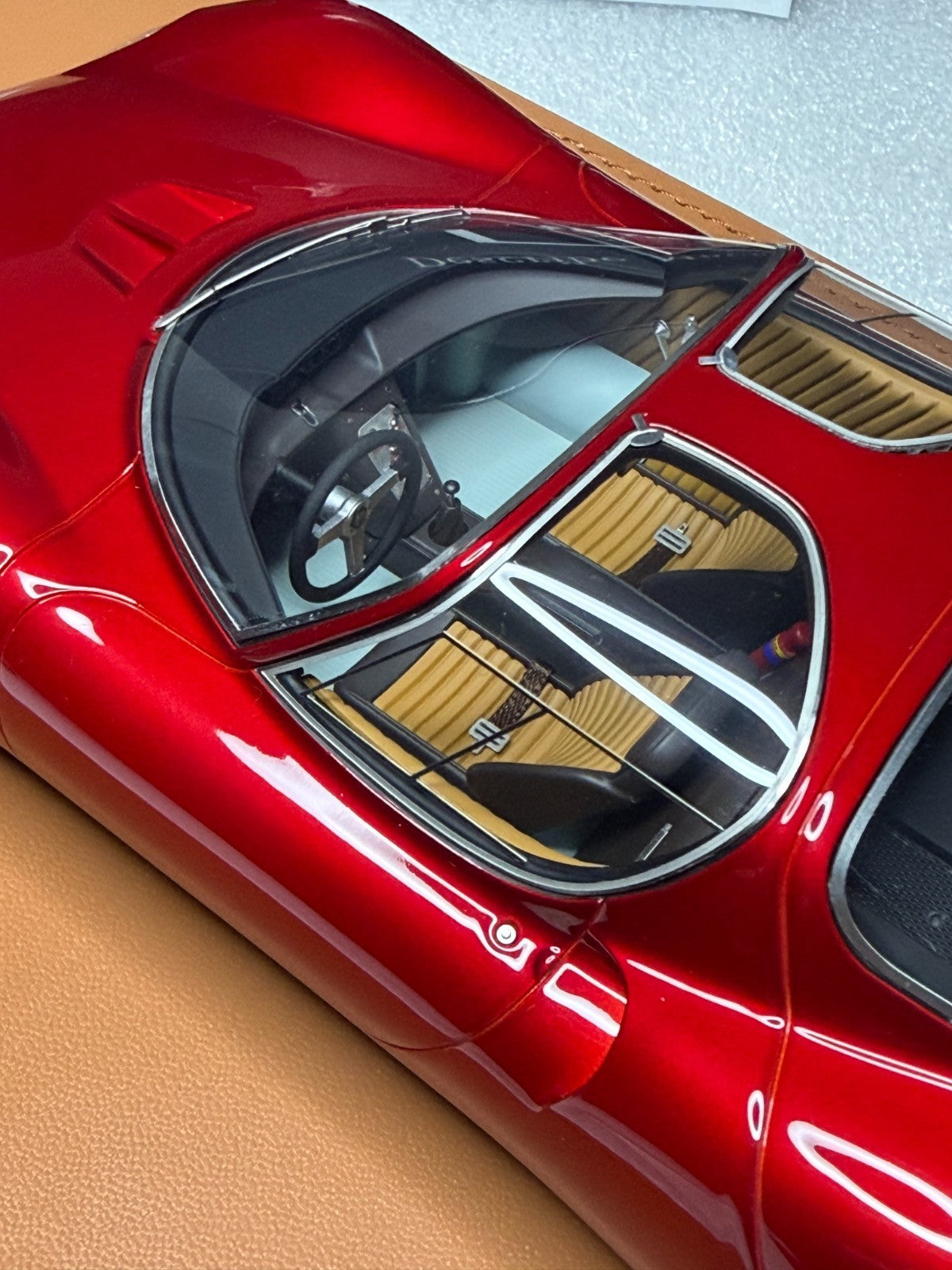 DMH 1/18 Alfa Romeo Tipo 33/2 Stradale Rosso F1 2007 Limited to 33pcs US Seller