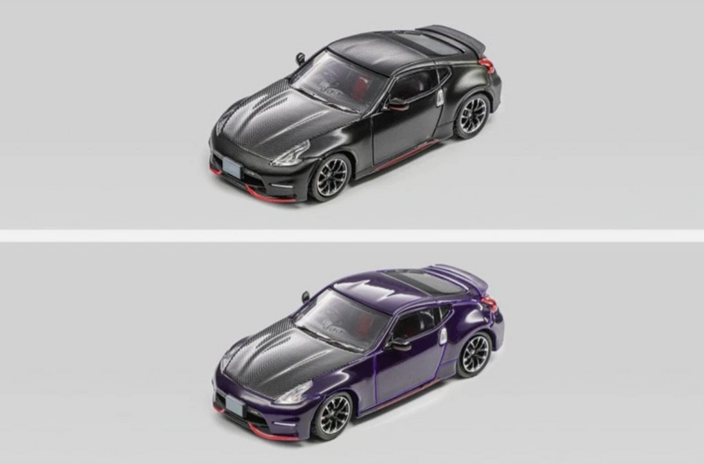 Fuji Model 1/64 Nissan Fairlady 370Z Nismo Diecast (Purple/Black)