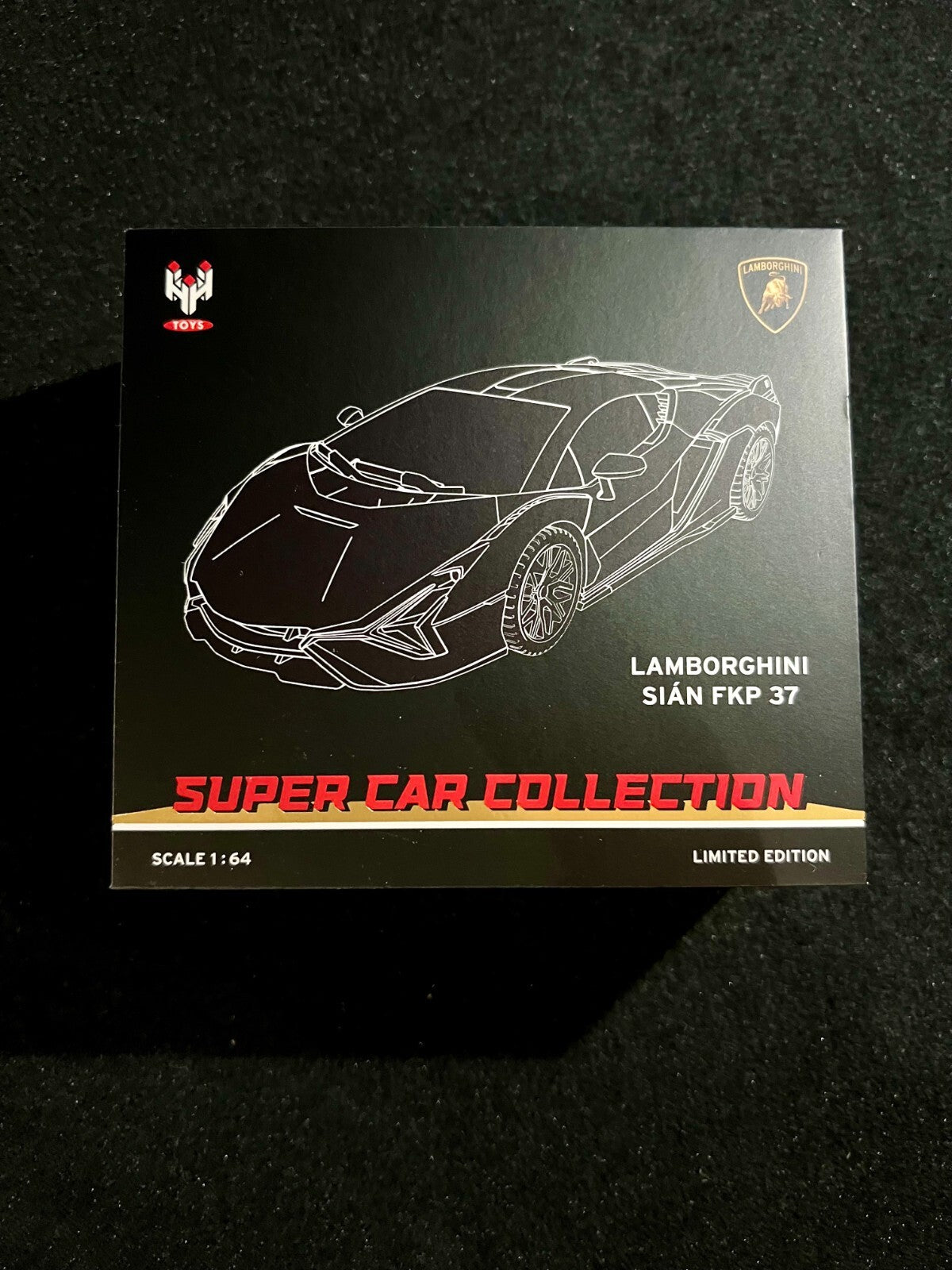 HUNG HING Toys 1/64 Lamborghini Sian FKP37 diecast US seller