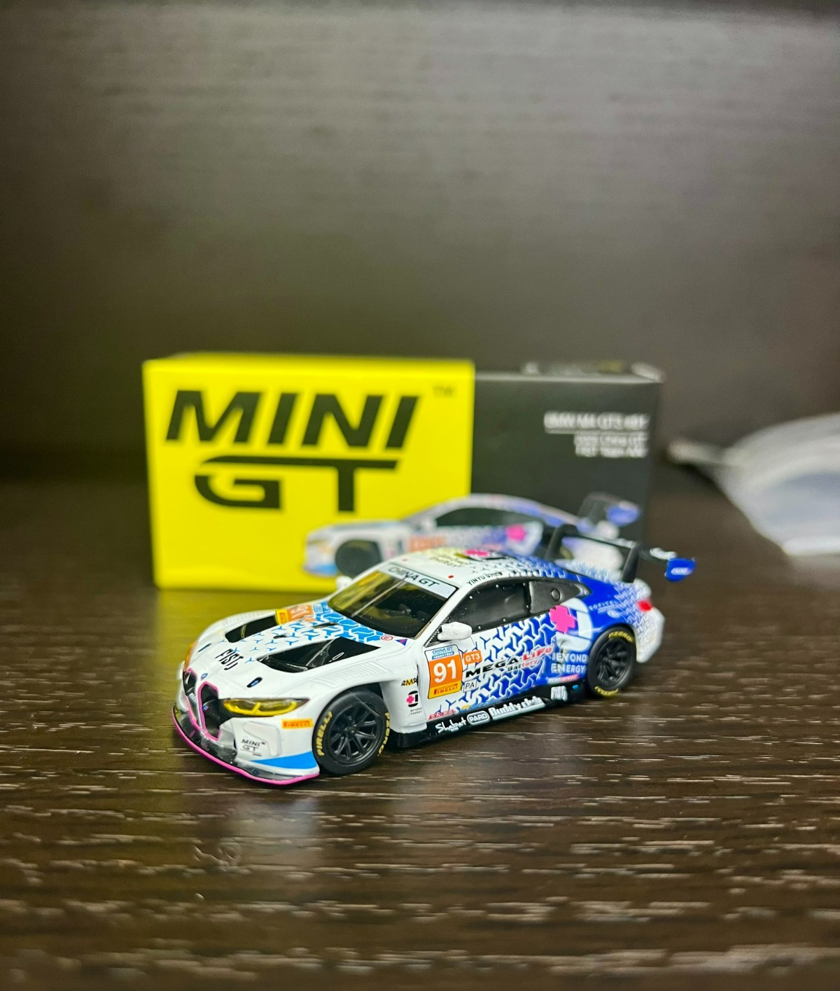MINI GT 1/64 BMW M4 GT3 #91 FIST Team AAI 2025 China GT Exclusive US Seller