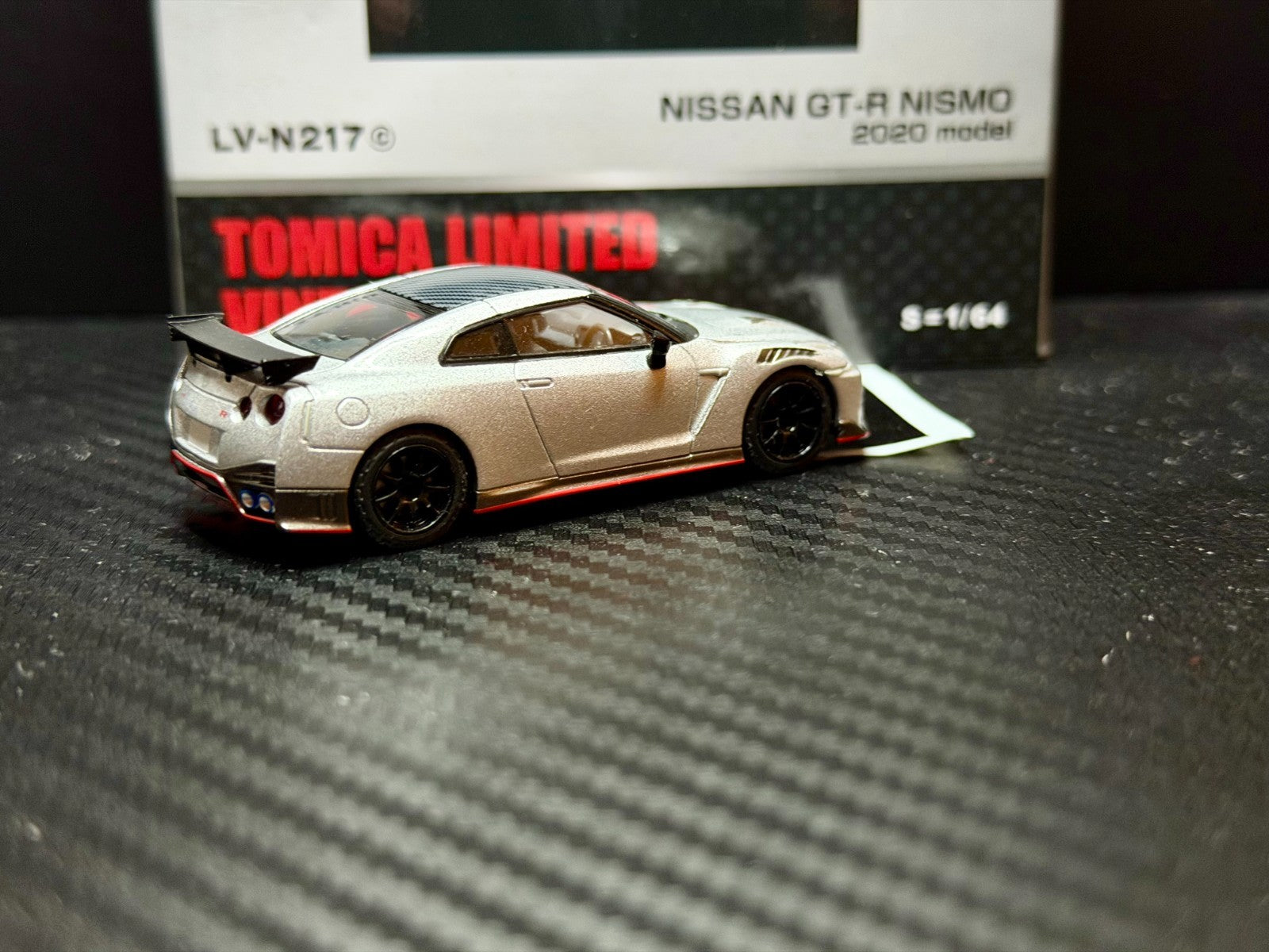 Tomica Limited Vintage 1/64 Nissan GT-R Nismo 2020 Silver N217C US Seller