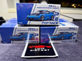 Pop Race 1/64 Mazda Re Amemiya RX-7 FD Blue Tokyo Auto Saloon 2026 U.S Seller