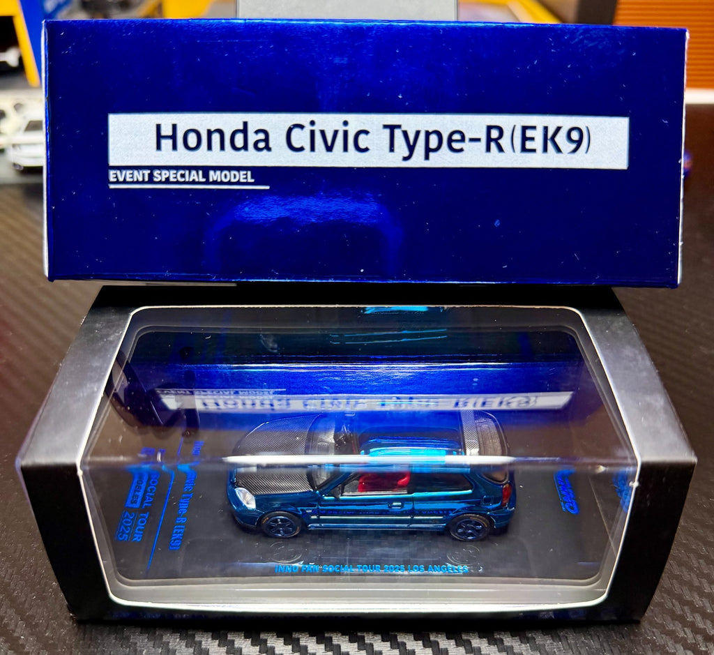 Inno64 1/64 Honda Civic Type R(Ek9) Los Angeles 2025 Exclusive Signed IN HAND