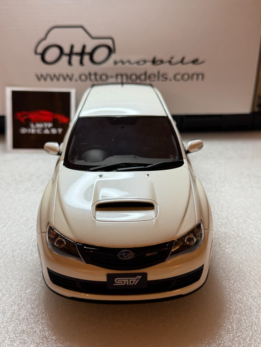 OttOmobile 1/18 Subaru Impreza R205 5 Doors Pure White Pearl OT745 US Seller