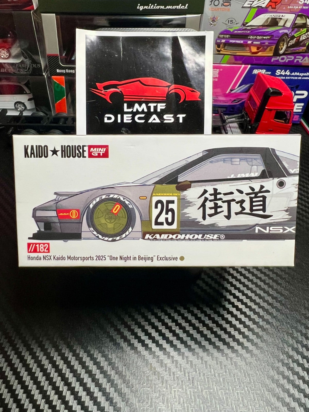 Kaido House 1/64 Honda NSX One Night in Beijing HEC 2025 Dinner Car Signed #182