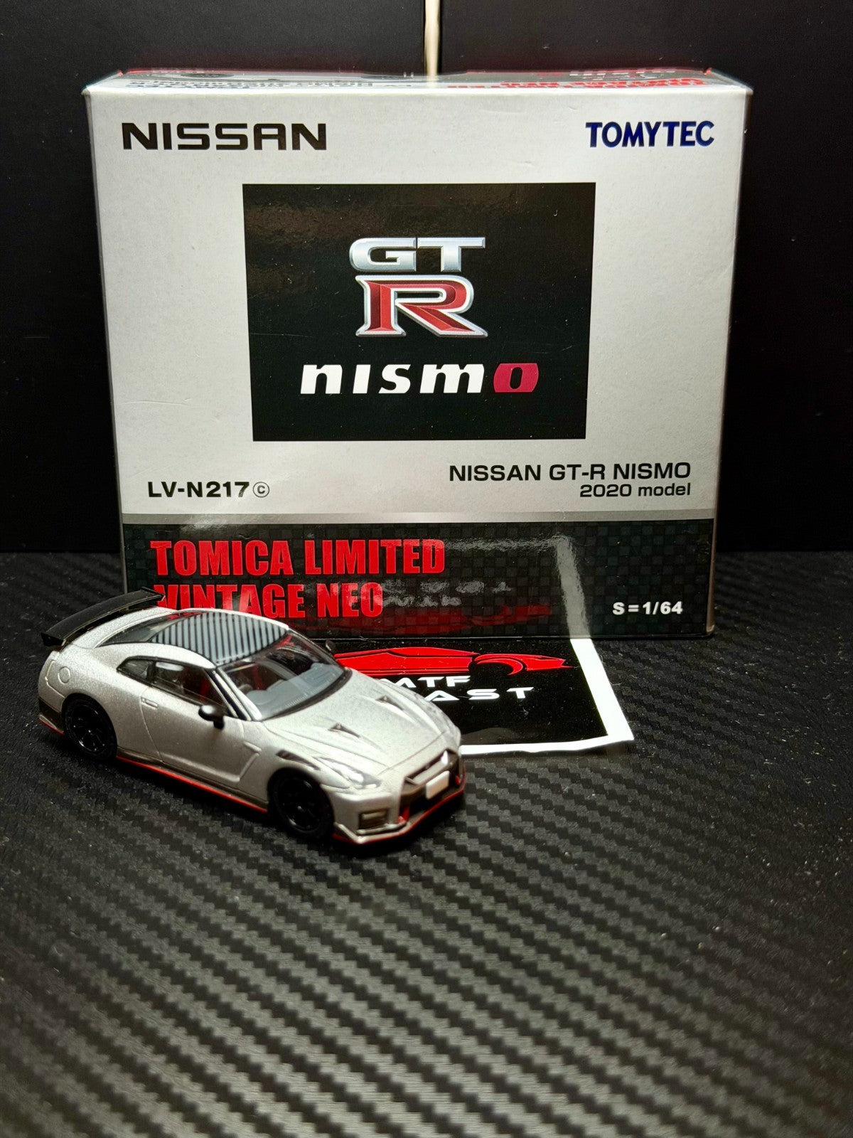 Tomica Limited Vintage 1/64 Nissan GT-R Nismo 2020 Silver N217C US Seller