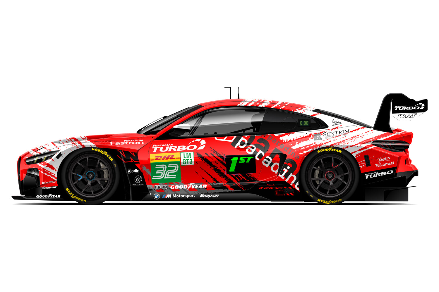 (Preorder) Almost Real 1:64 BMW M4 GT3 EVO (G82) - 2026 FIA WEC Spa-Francorchamps (BEL) #32
