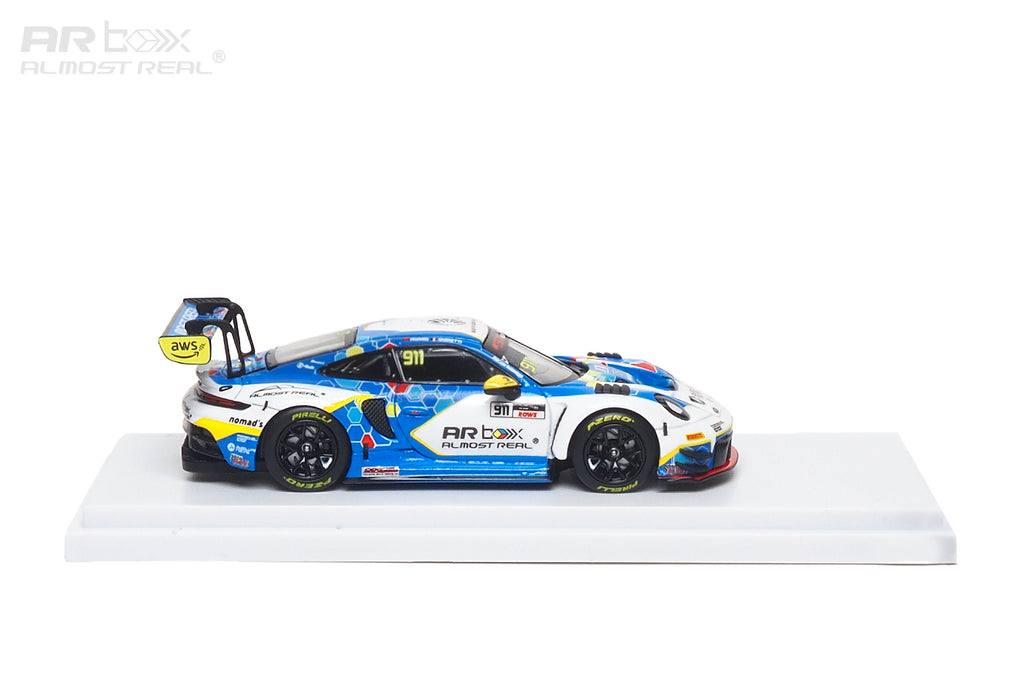 (Preorder)Almost Real 1/64 Porsche 911 GT3 R - 2026 GT World Challenge Asia Sepang #911 Presentation Car