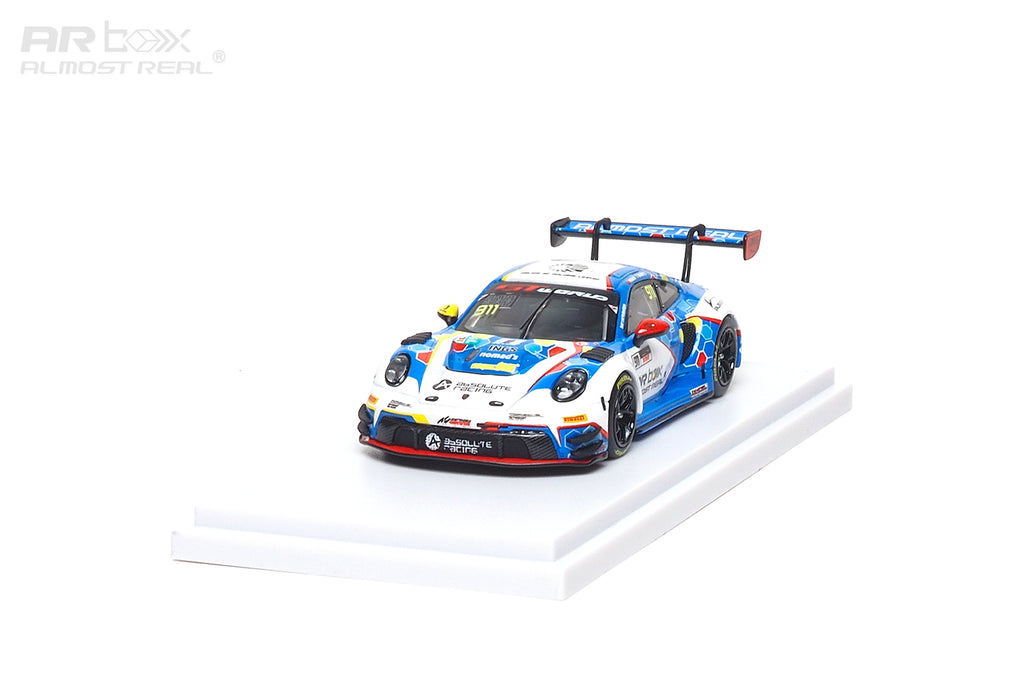 (Preorder)Almost Real 1/64 Porsche 911 GT3 R - 2026 GT World Challenge Asia Sepang #911 Presentation Car