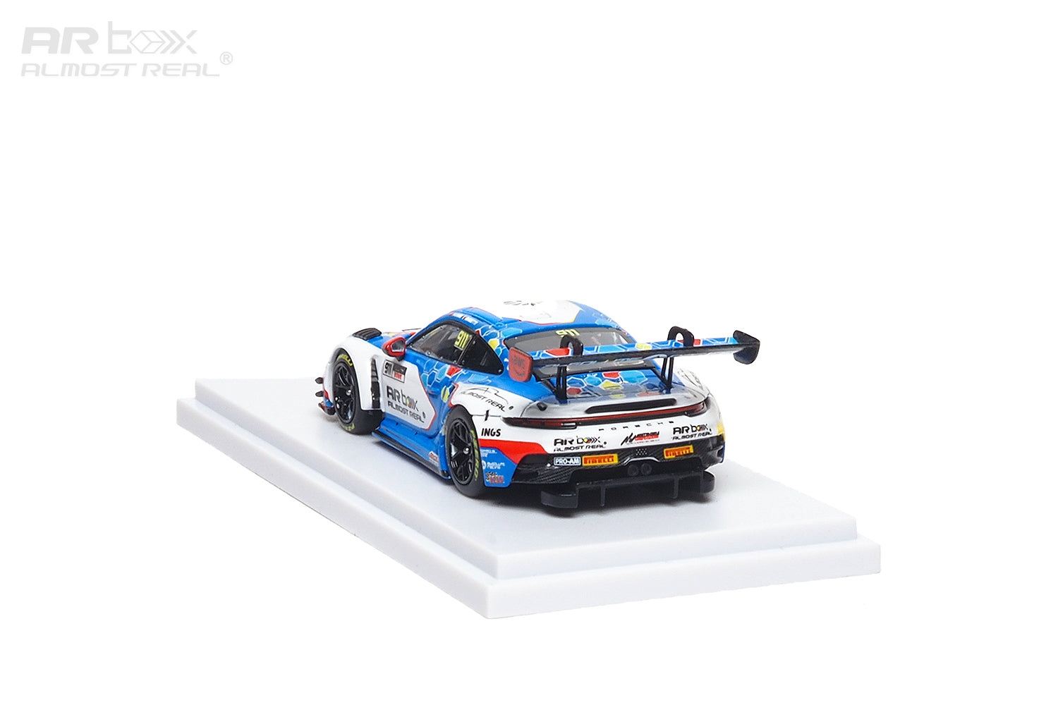 (Preorder)Almost Real 1/64 Porsche 911 GT3 R - 2026 GT World Challenge Asia Sepang #911 Presentation Car