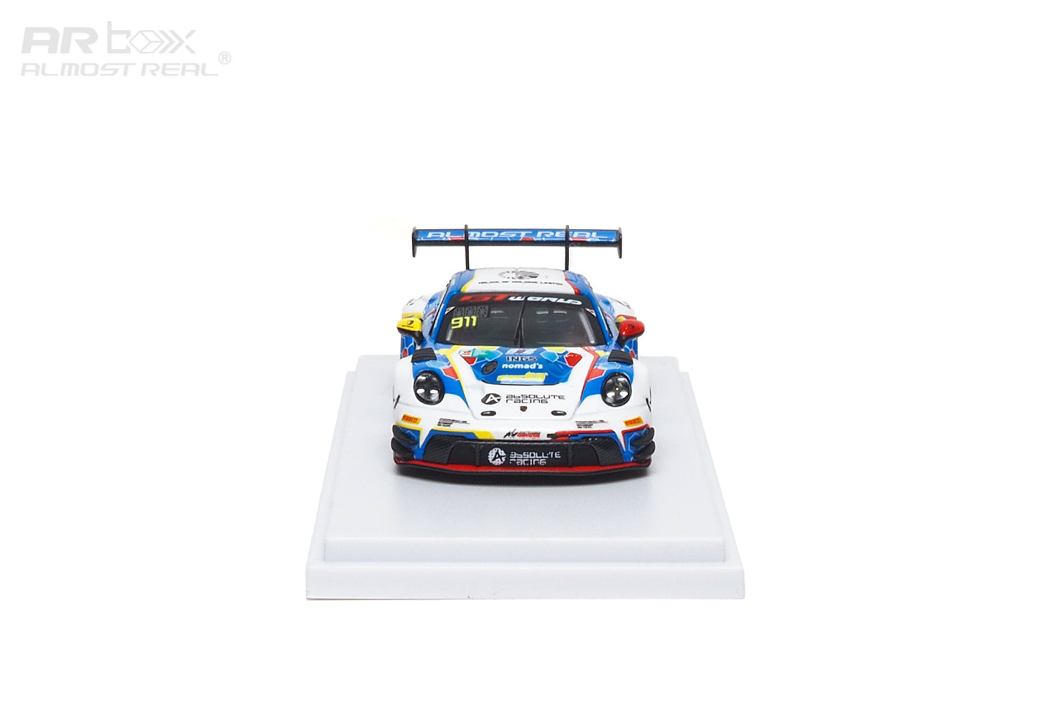 (Preorder)Almost Real 1/64 Porsche 911 GT3 R - 2026 GT World Challenge Asia Sepang #911 Presentation Car